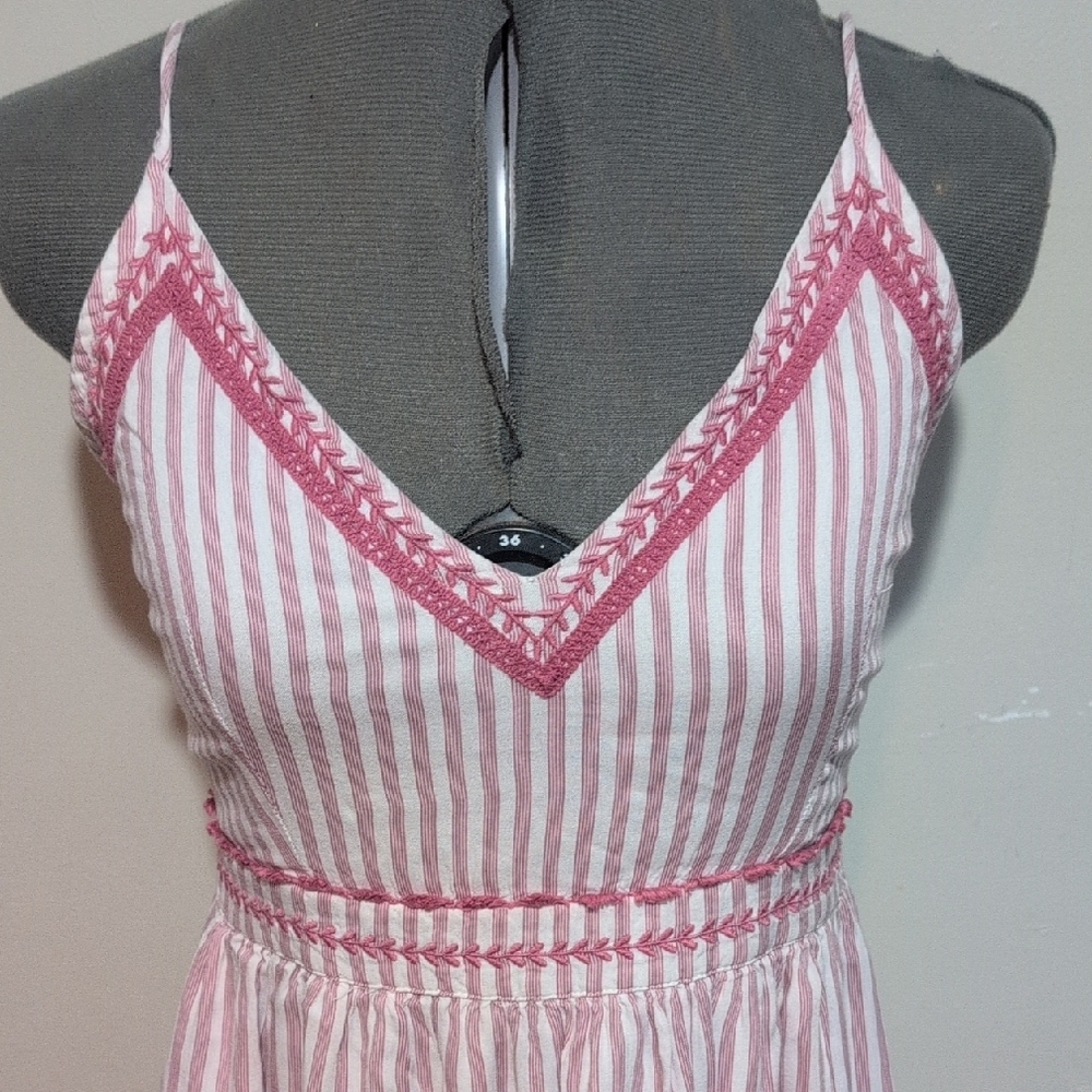Japna White Smocked Dress - Picture 2 of 7